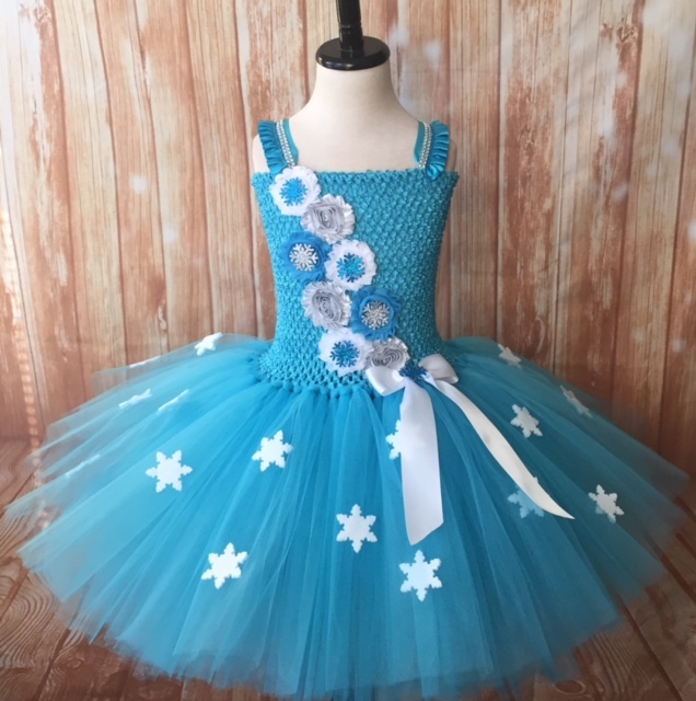snowflake tutu dress
