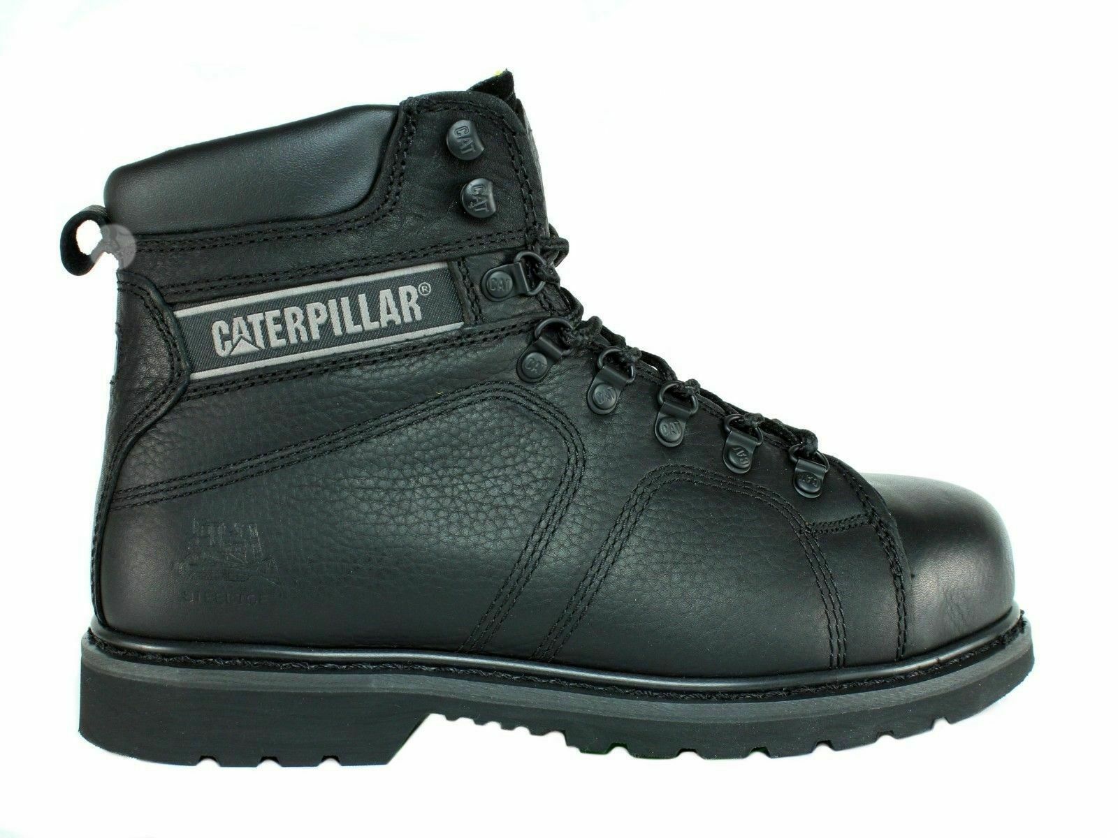 Caterpillar Silverton Men's SureGrip Slip Resistant Leather Soft Toe