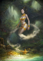 INVOKE GENIE JINN TO YOU OR OWN VESSEL SUMMON DJINN WHITE WITCH POWER SA... - $99.00
