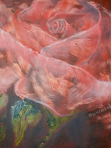 ORIGINAL ACEO Roses #5 Floral Art Print -: rdoward fine art - $5.94