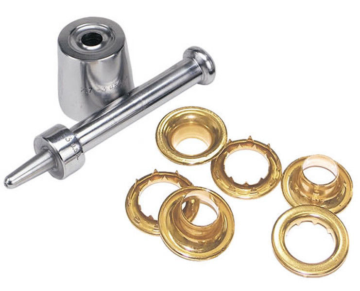 Osborne SPUR Grommet SetterSize 5 (2175) & 72BRASS Spur Grommets Size 5 Grommets