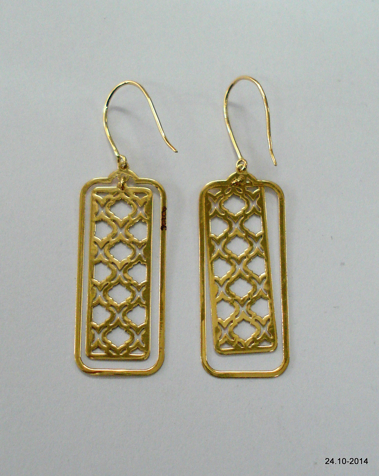 Five Hand Made Vintage Afghan Gold or Silver Tribal Tear Drop Pendant