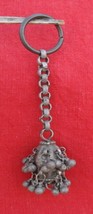 ANTIQUE TRIBAL OLD SILVER KEY CHAIN DANGLE INDIAN - $108.90