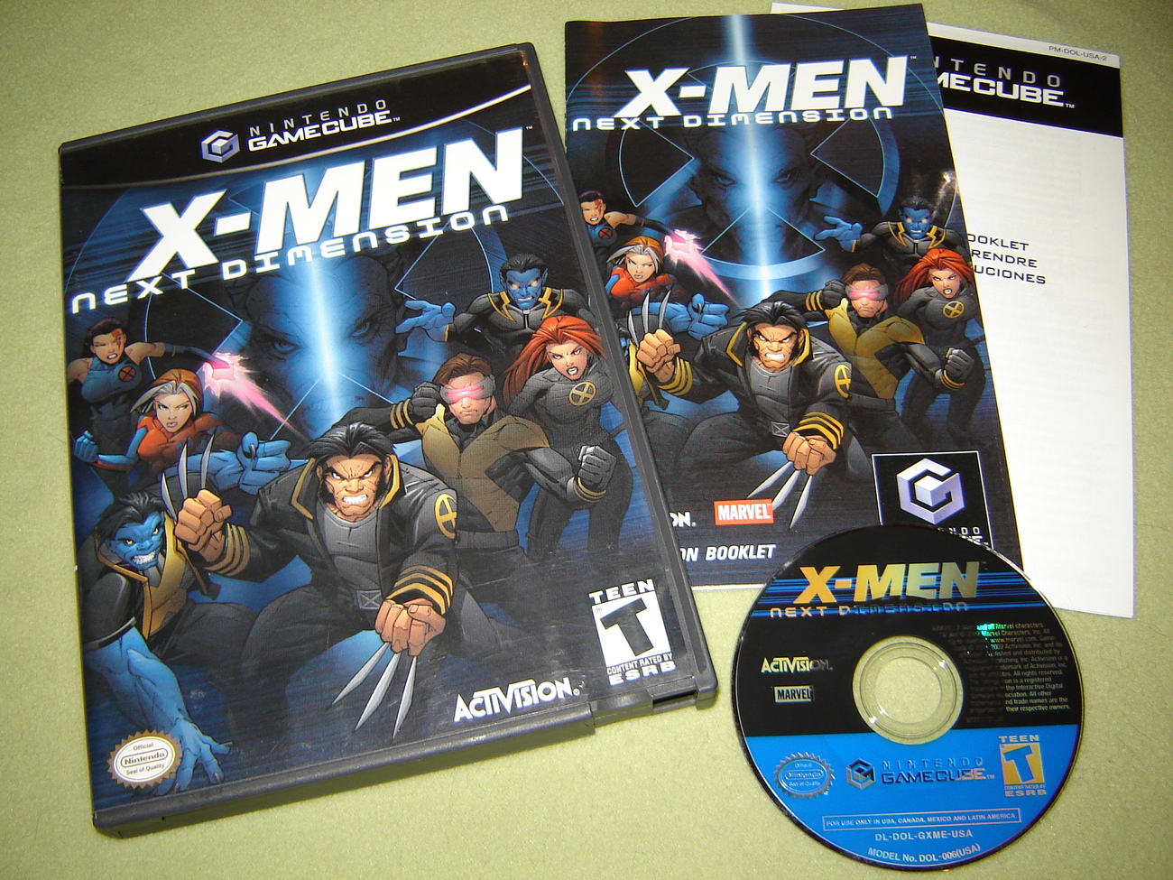 XMen Next Dimension NINTENDO GameCube Wii Video Games