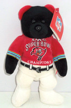 Tampa Bay Buccaneers Bear Super Bowl 37 Bean Bag NFL Football Team New - $29.95