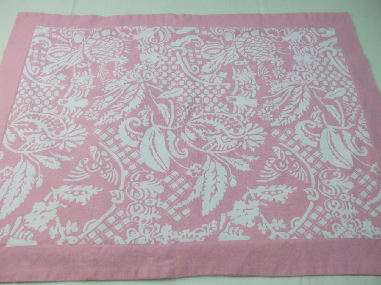 One Pink White Thick Cotton Standard Pillow And 50 Similar Items