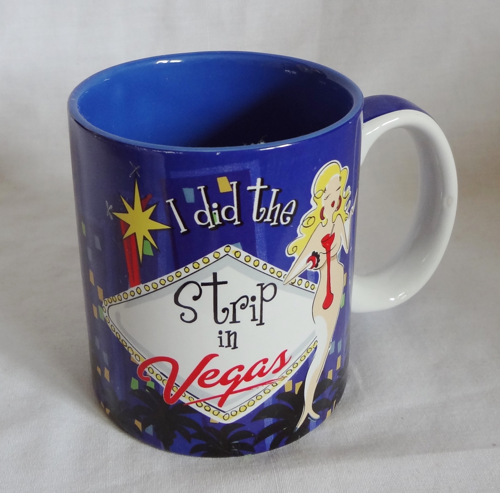 I Did The Strip In Vegas 10 oz Souvenir Coffee Mug Cup Mugs, Cups