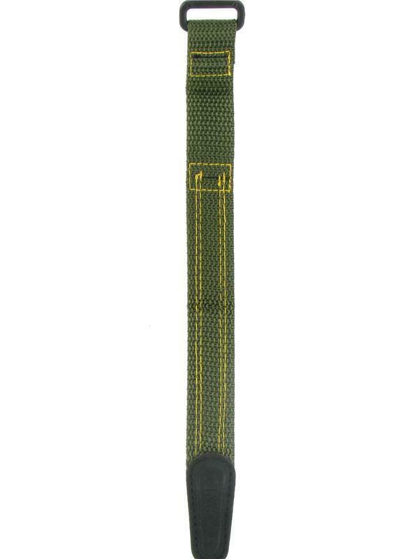 Primary image for Timex Ladies 13-16mm Green Nylon/Hook and Loop Fasteners Watch Band TX570501 