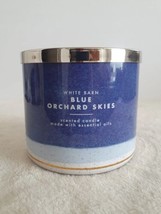 Bath &amp; Body Works Blue Orchard Skies 3 Wick Scented Candle 14.5 oz - $34.99