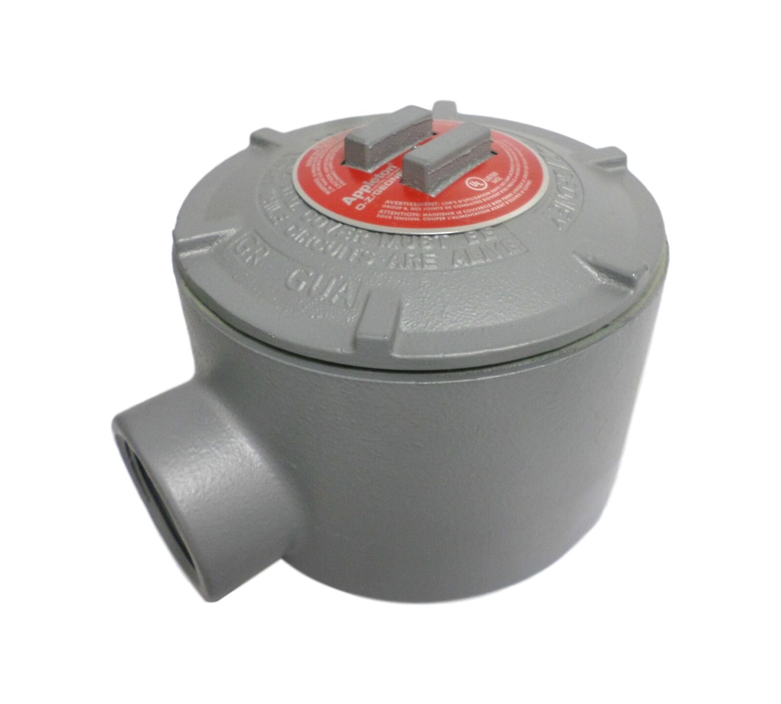 Appleton GRT150 GR Type Conduit Outlet Box 11/2" in Mall Iron 0Z