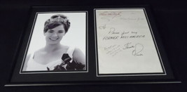 Vonda Van Dyke Signed Framed 12x18 Handwritten Letter & Photo Display Ms America