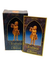 Roman Fontanini Italy figurine Nativity Christmas Depose BOX ONLY Michael flute - $19.69
