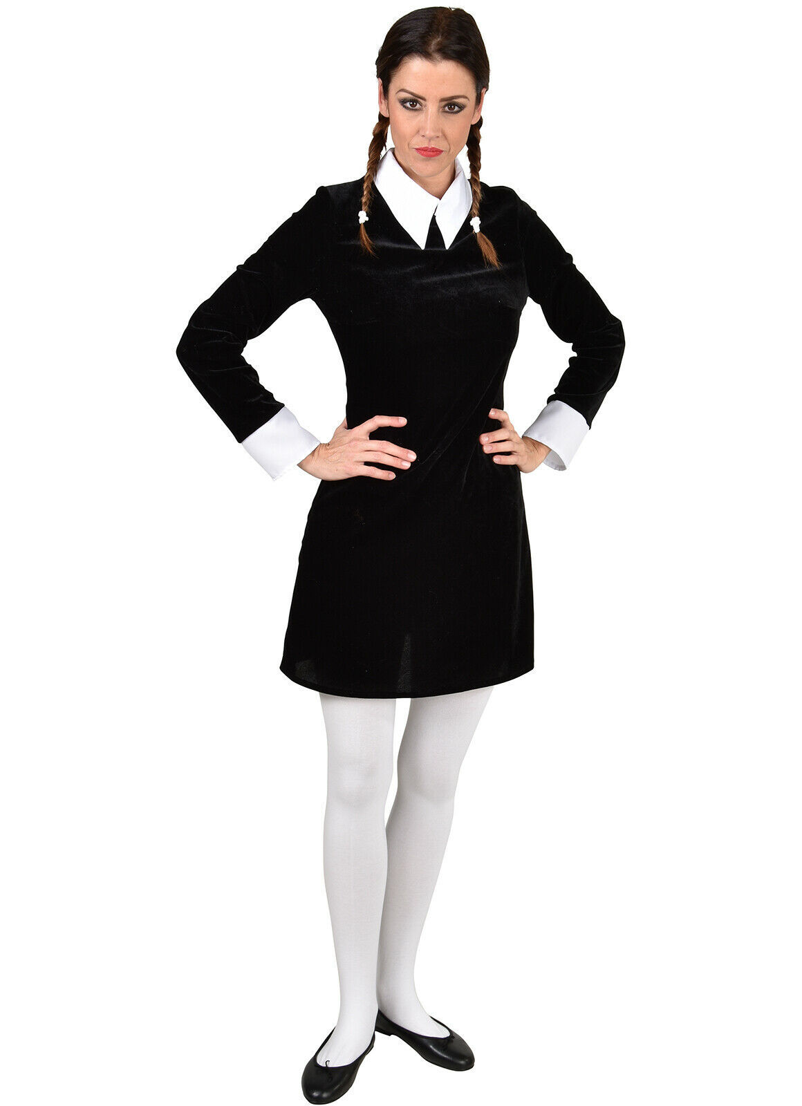 Mother & Daughter Wednesday Addams , Gothic Schoolgirl - Specialty