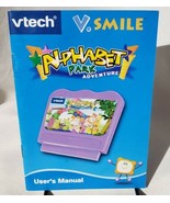 Vtech V.Smile Alphabet Park Adventure Instructions Manual Only No Game - $2.47