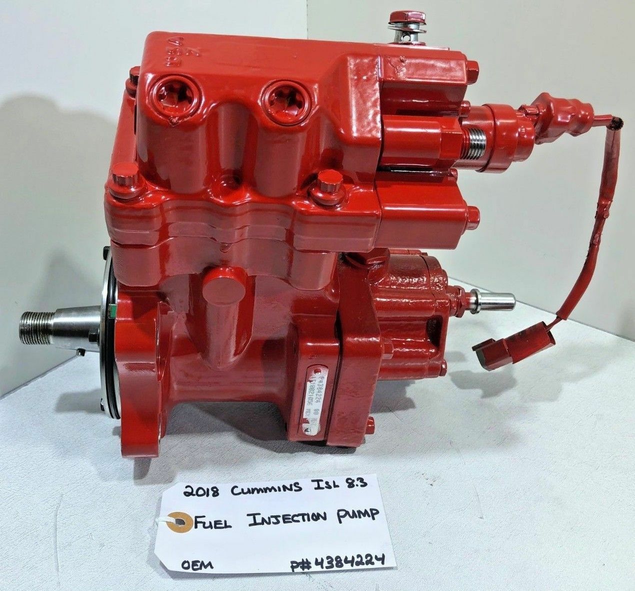 2018 CUMMINS ISL 8.3 FUEL INJECTION PUMP 4384224 OEM READY TO SHIP