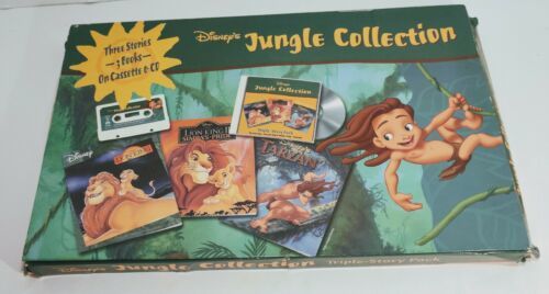 Disney's The Jungle Book CD Cassette Collection W/ 3 books CD Cassette ...