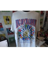 Vintage 1996 USA Olympics Soccer Ring Of Champions 90&#39;s T Shirt XL - $25.73