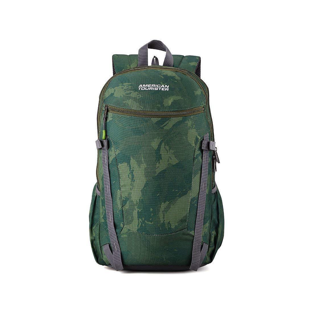 American Tourister 27.5 Ltrs Cam Olive Casual Backpack (AMT Pulse SCH