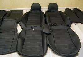 For Nissan Elgrand 2 Seat Covers Perforated Leatherette - $173.25