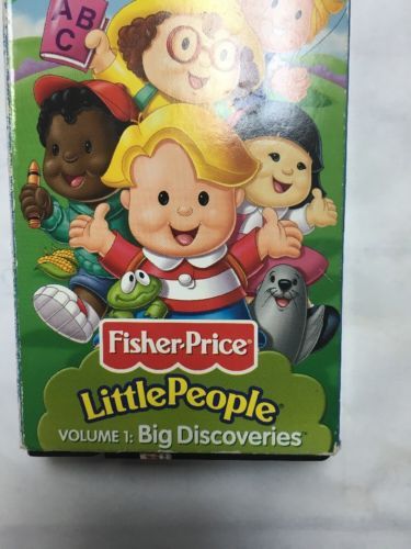 Little People:big Discoveries,vol. 1 Vhs-fisher Price-tested-rare-ships 