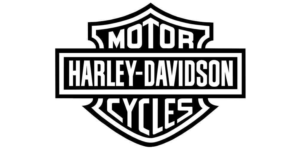 2x Harley-Davidson Logo Vinyl Decal Sticker Different colors & size for Car/Bike