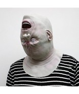 Scary Horrifying Upside-down Evil Full Face Head Costume Mask Prop for C... - $30.99