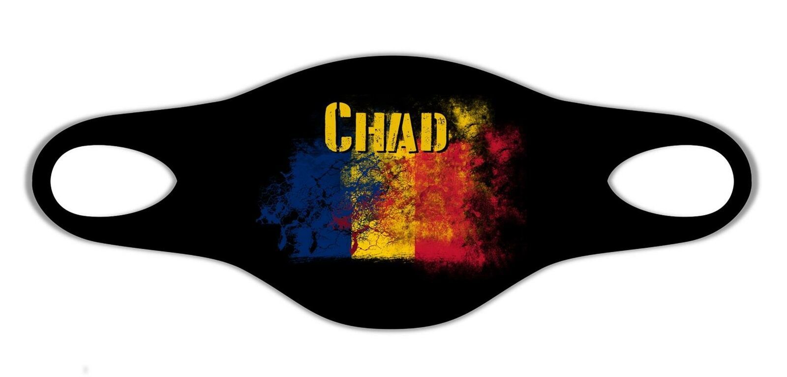 Chad National Flag Soft Face Mask Protective Reusable washable Breathable
