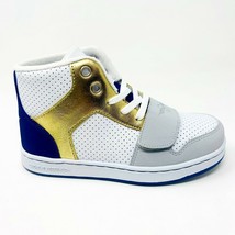 Creative Recreation Cesario Metallic Gold Vapor White Royal Youth Sneakers  - $34.95