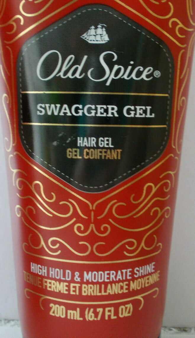 Old Spice Swagger Hair Gel High Hold Moderate Shine For ...