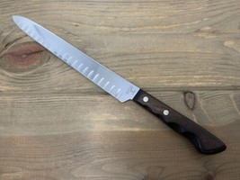 Vintage 9” EKCO FLINT Arrowhead Knife Utility Slicer Blade USA Sharp Excellent - $26.68
