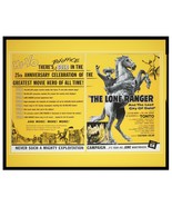 ORIGINAL Vintage 1958 Lone Ranger Lost City of Gold 16x20 Framed Industr... - $148.49
