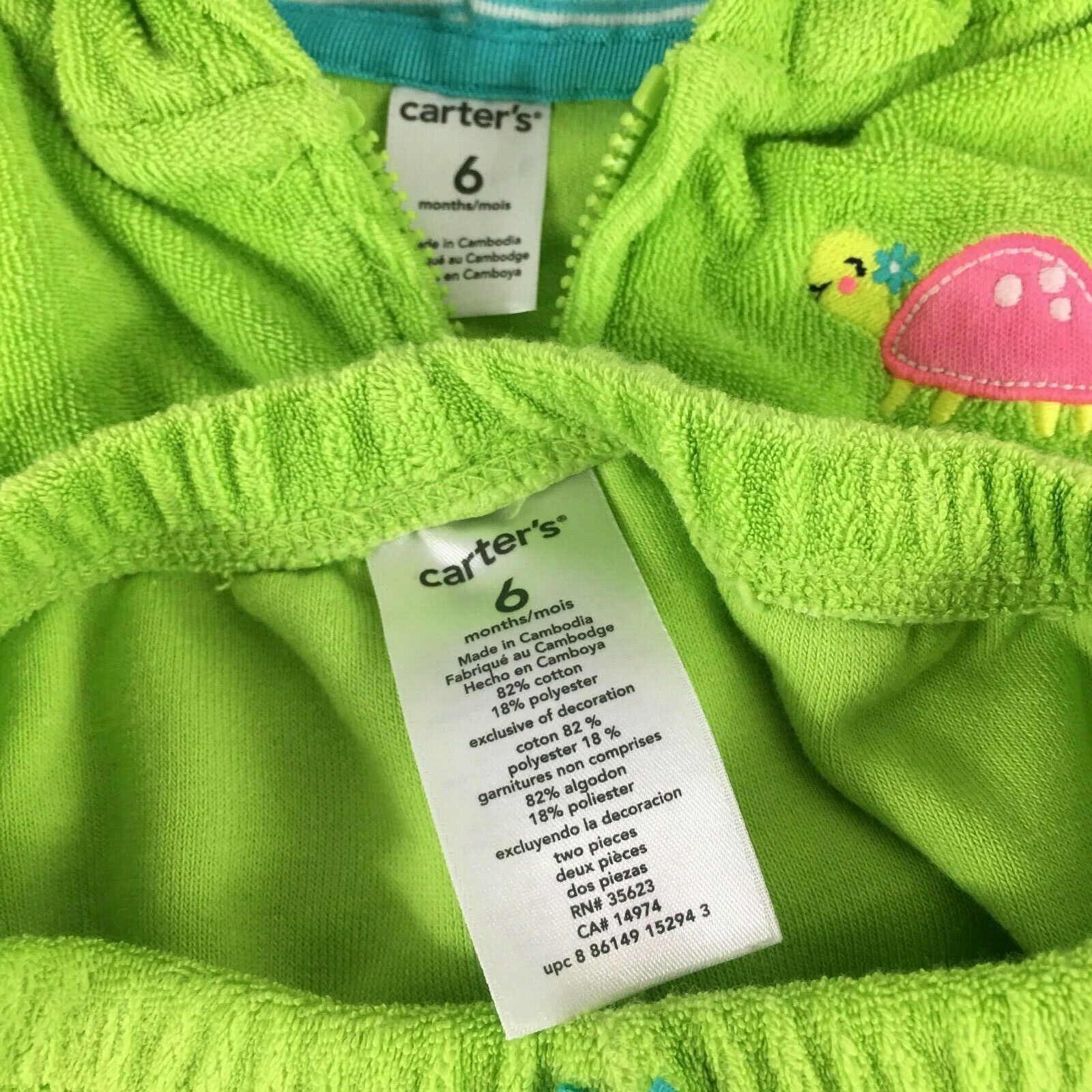Simple Joys by Carters Baby Jungen 8-pack Short-sleeve Bodysuit