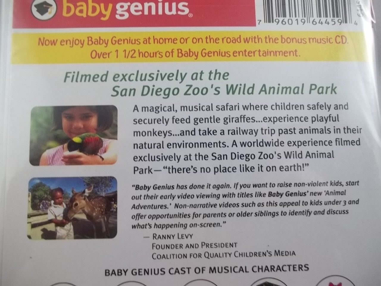 Baby Genius - Animal Adventures (DVD, 2004)-Brand New/Sealed - DVD, HD ...