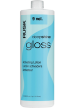 Rusk Deepshine Gloss Activating Lotion, Liter