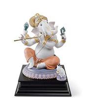 LLADRÓ Bansuri Ganesha Figurine. Limited Edition. Porcelain Ganesha Figu... - $2,154.04