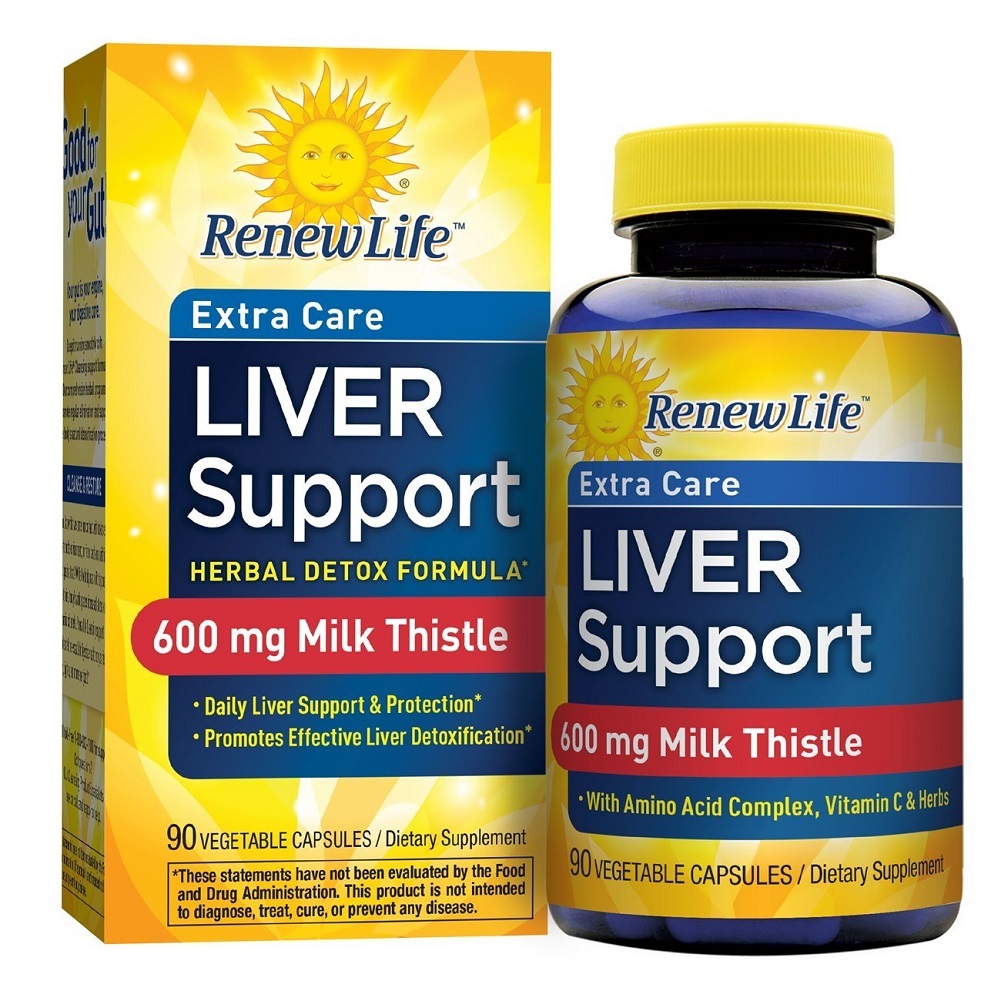 Renew Life Adult Cleanse - Liver Support Extra Care - 90 Vegetable Capsules