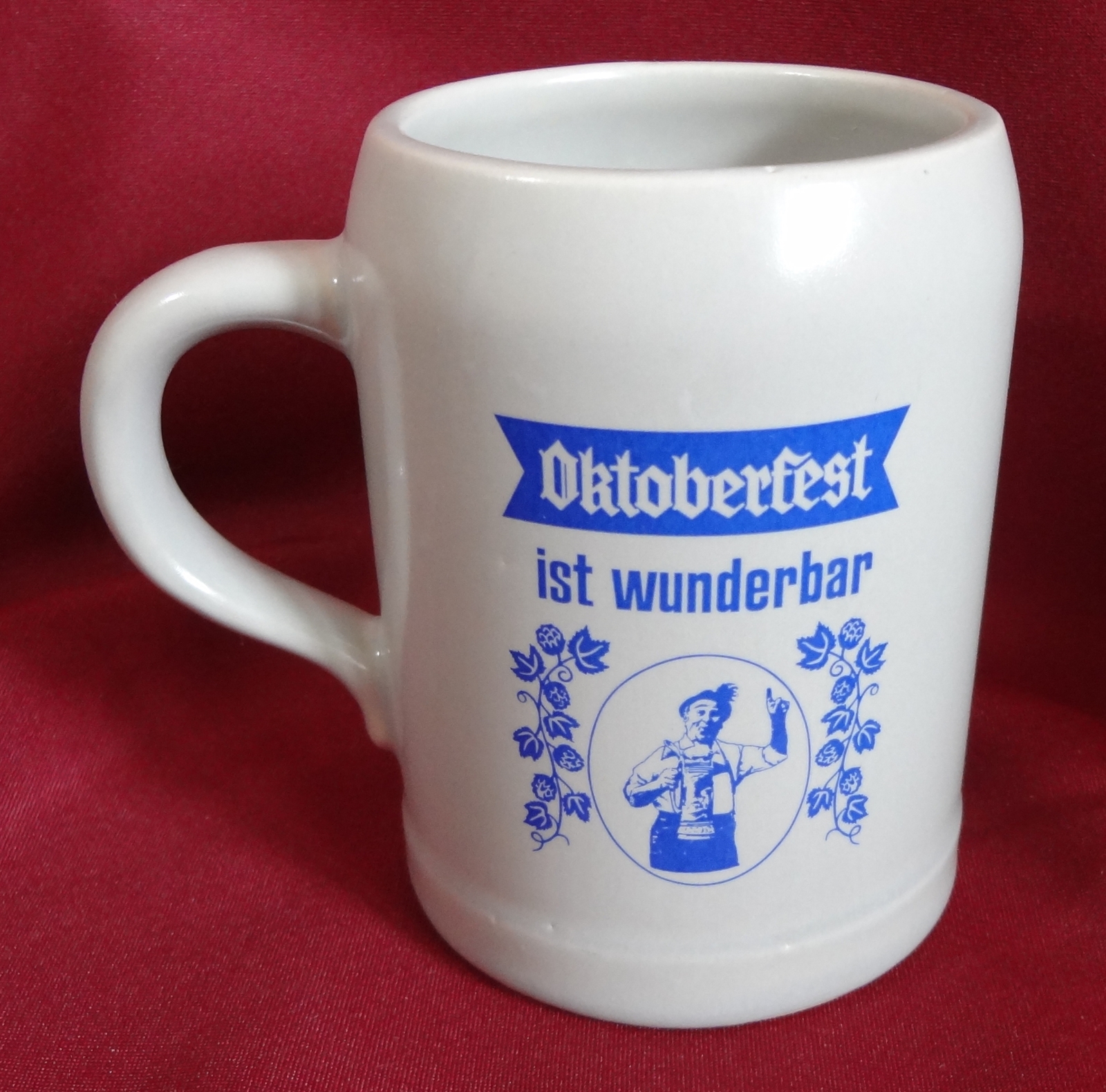 Frankfurt A.M. Oktoberfest ist Wunderbar 16 oz Ceramic Stein Beer Mug