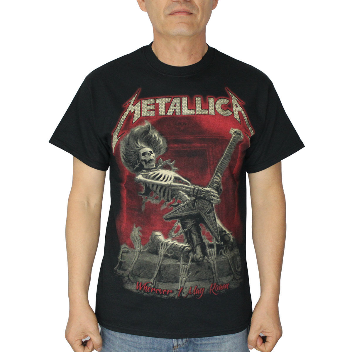 Metallica Men's T-Shirt Colorful Graphic - T-Shirts
