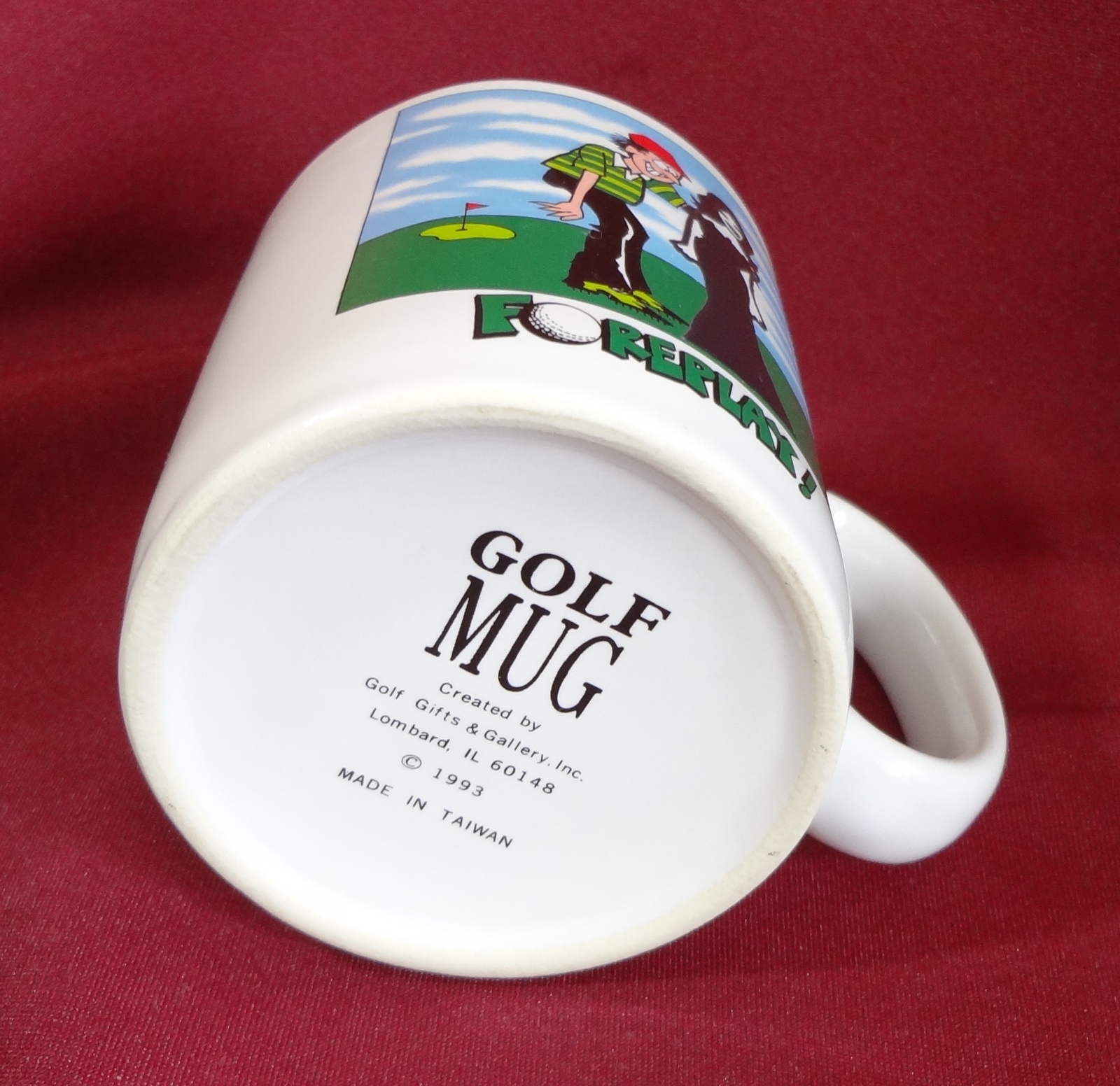 Foreplay Golf Golfers Golfing 10 oz Novelty Coffee Mug Cup Mugs, Cups