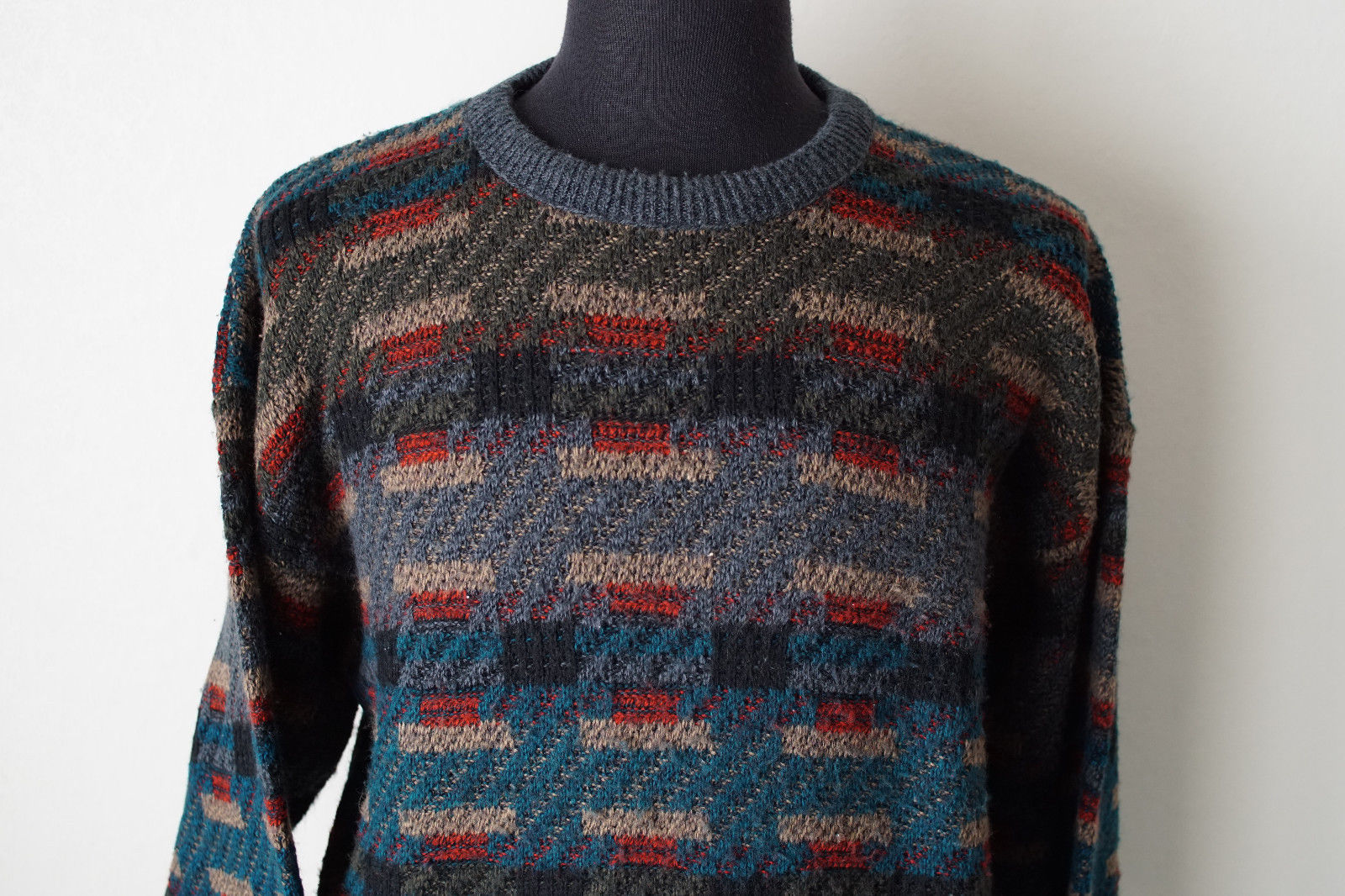 Men\u2019s Vintage Jantzen Sweater Vest Button Up M