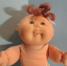Cabbage Patch Kids 13&quot;, Xavier Roberts baby doll tuft /RED  hair GREEN eyes - $17.82