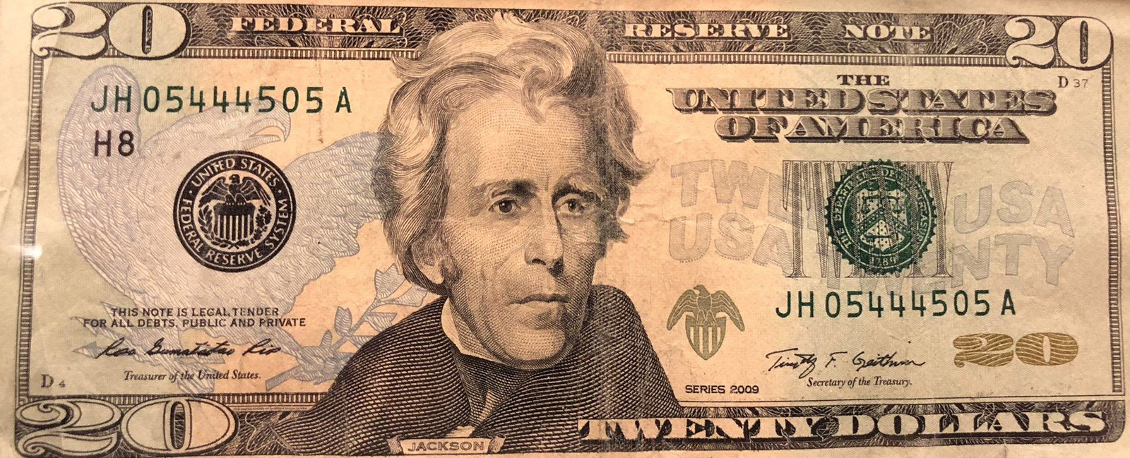 2009 Trinary 20 Dollar Bill Federal Reserve Notes 2009 Trinary 20 Dollar Bill Federal Reserve Notes
