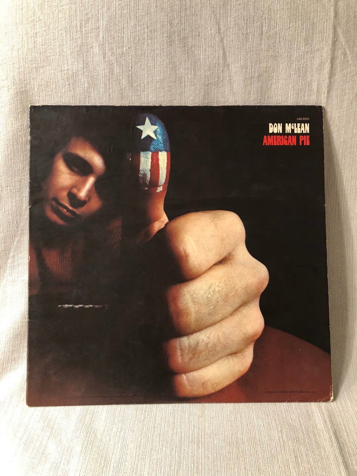 1971 Don McLean American Pie LP Record Vinyl United Artists UAS-5535 ...