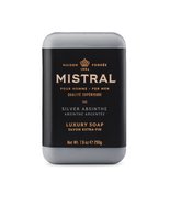 Mistral Mens Silver Absinthe Bar Soap 8.8oz - $18.00