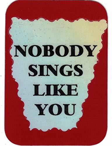 Nobody Sings Like You Marching Band Choir Orchestra 3 x 4 Love Note Music Sayi