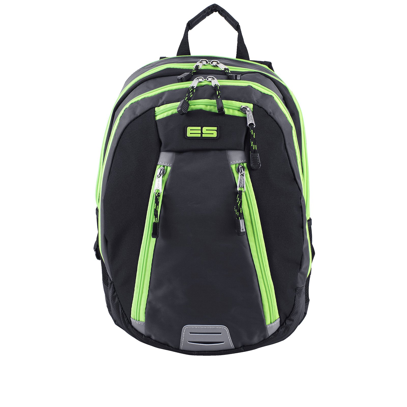 Eastsport Absolute Sport Backpack, Black with Neon Green Accents Luggage