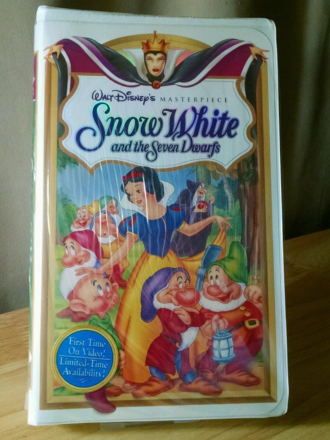 Vhs Snow White And The Seven Dwarfs Disney Masterpiece Collection Sealed Vhs Tapes 