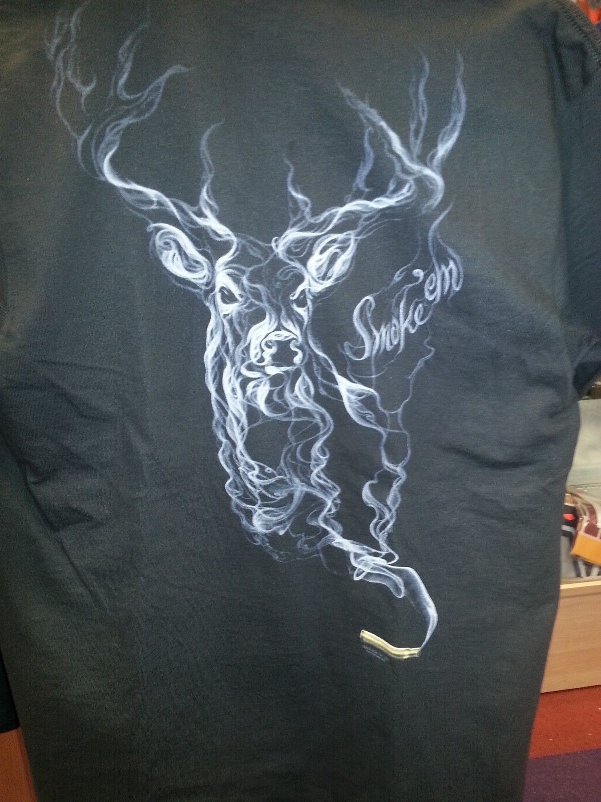 smoke em deer shirt