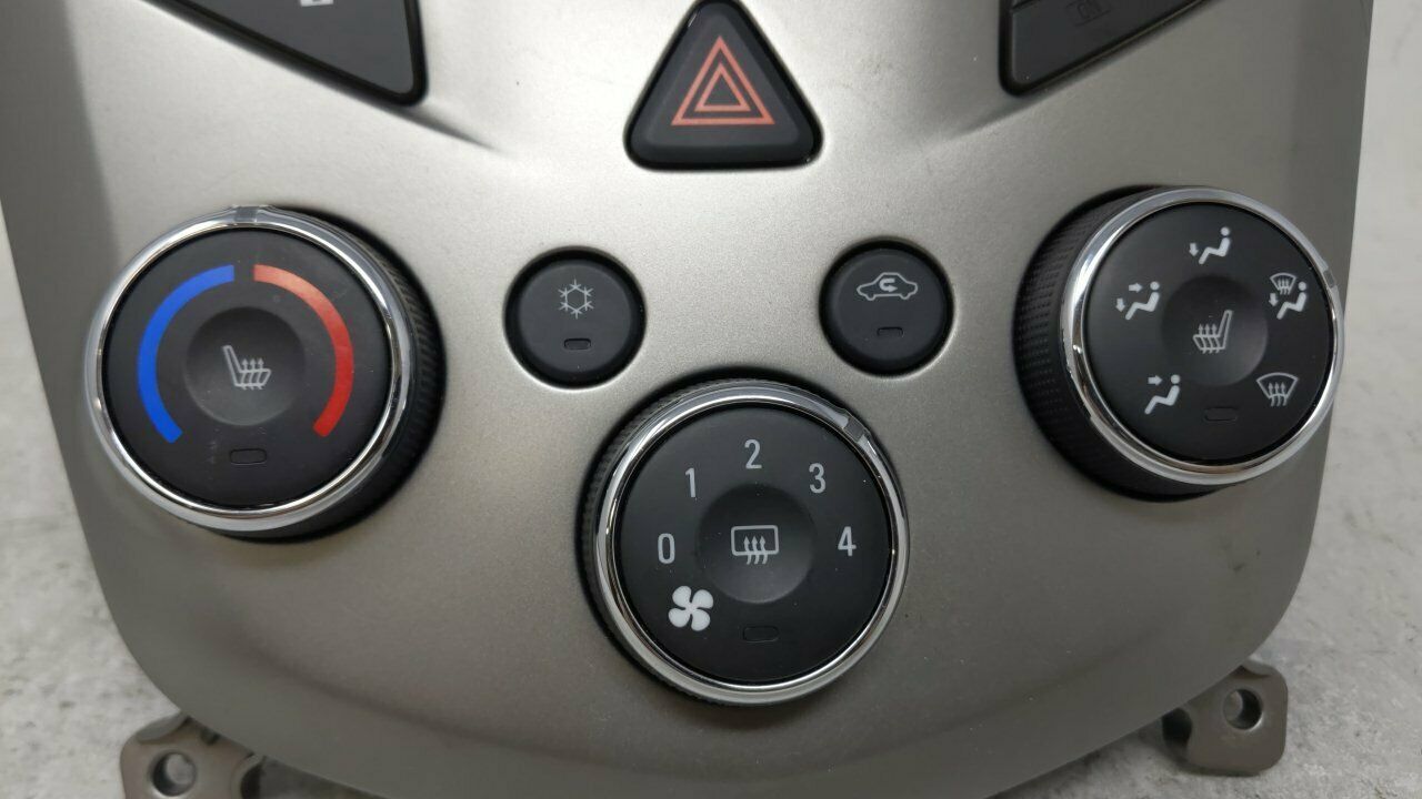 20152016 Chevrolet Sonic Ac Heater Climate Control 95274595 52103 A/C & Heater Controls