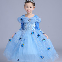 Cinderella Princess #2 Butterfly Party Dress kids Costume Dress for girls 2-10 Y - $22.98